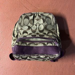 Authentic Coach backpack